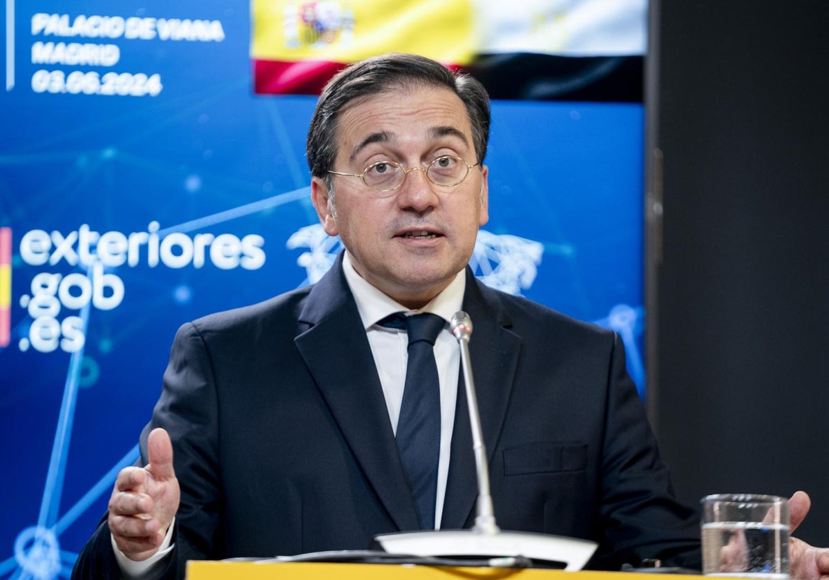 El ministro de Asuntos Exteriores, Unión Europea y Cooperación, José Manuel Albares