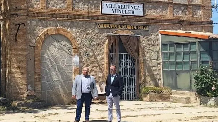 Los alcaldes de Villaluenga de la Sagra y Yuncler