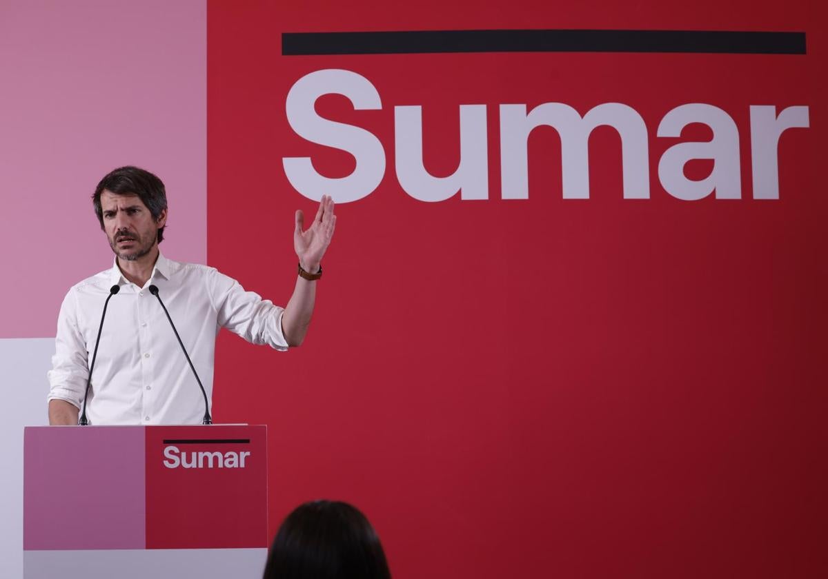 Sumar pide «fuerza» al electorado de izquierdas para frenar a «la pinza PP-PSOE» en Europa
