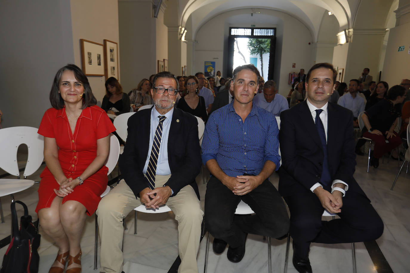 María Paz Prendas, Julio Cabero, Sergio Banderas y Julio Ruiz