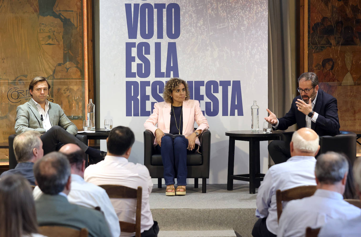 Las imágenes del foro agrario del PP con la candidata al 9J Dolors Montserrat