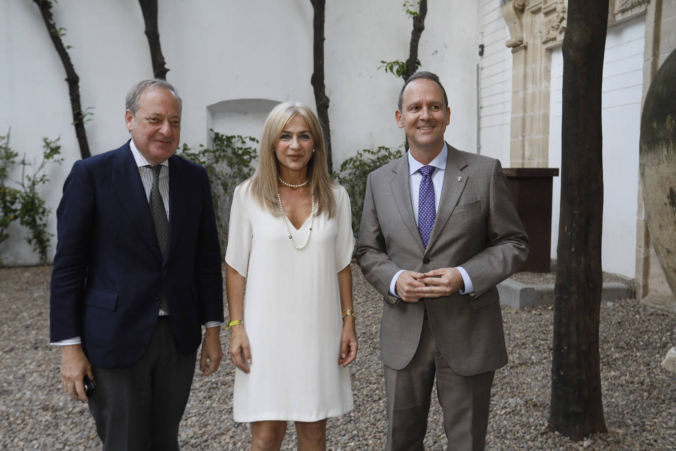 Álvaro Rodríguez Guitart, Patricia del Pozo y José Ignacio García