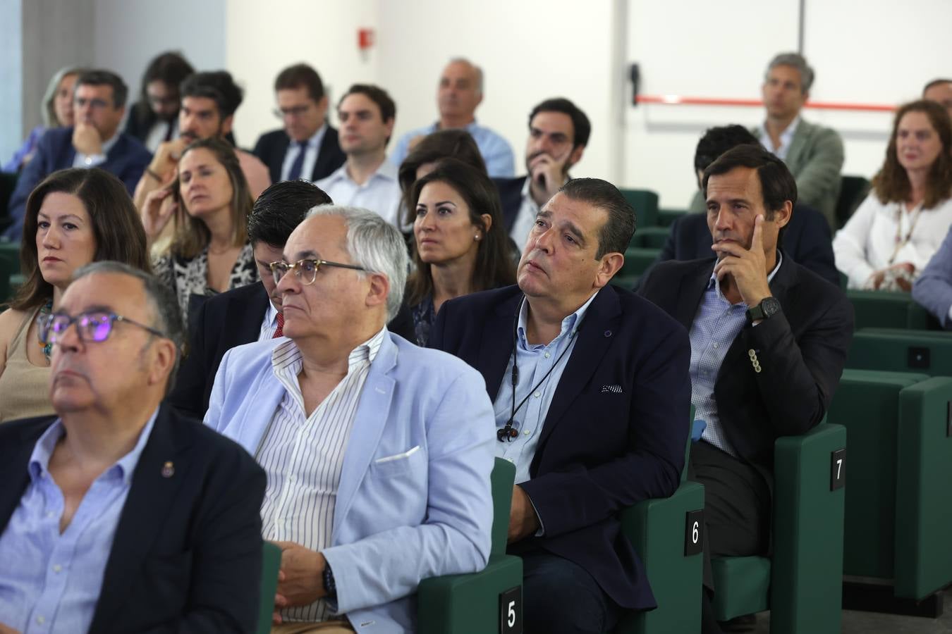 Fotos: el director Territorial Sur de Telefónica en La Mirada Económica de ABC Córdoba