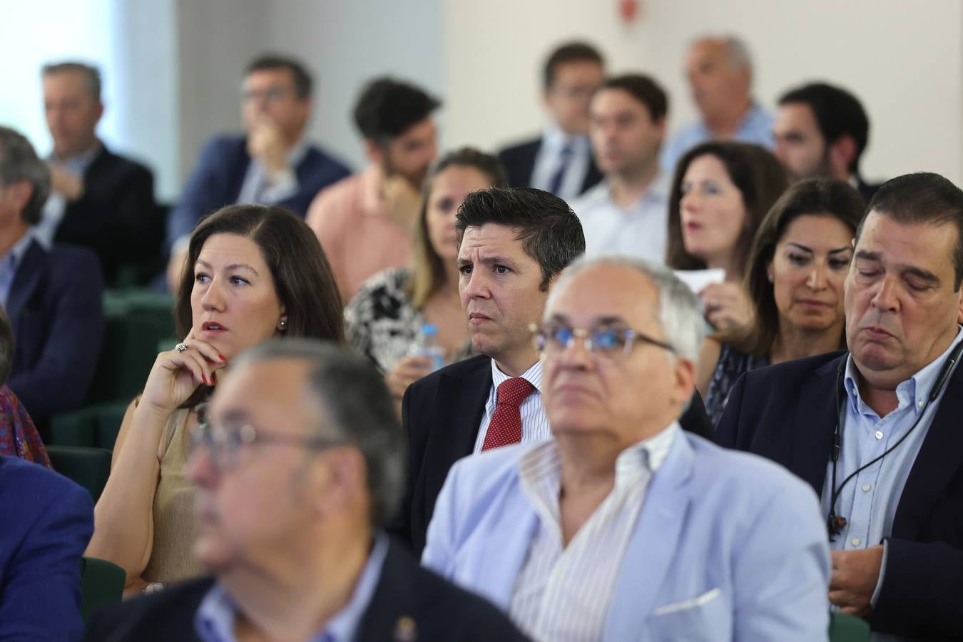 Fotos: el director Territorial Sur de Telefónica en La Mirada Económica de ABC Córdoba