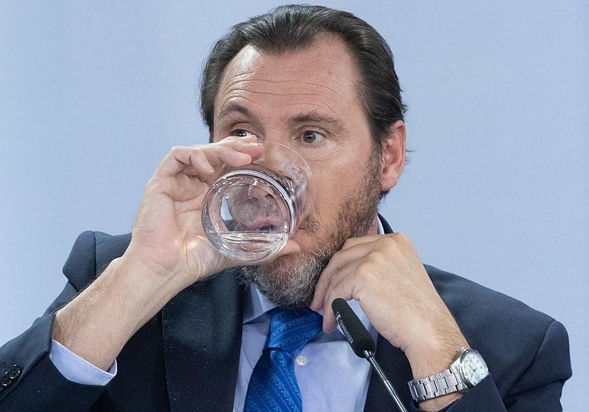 El ministro de Transportes, Óscar Puente