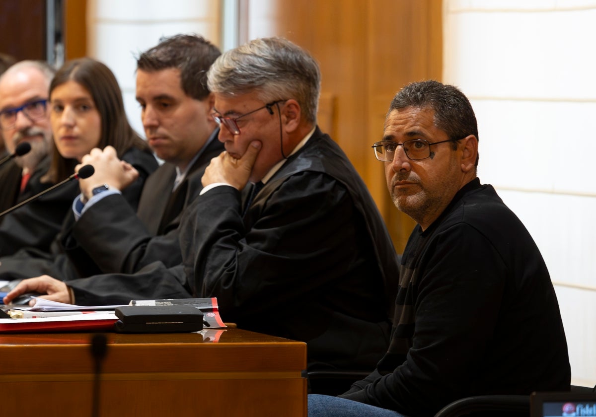 'Chiqui', en la primera sesión del juicio en la Audiencia de Valladolid