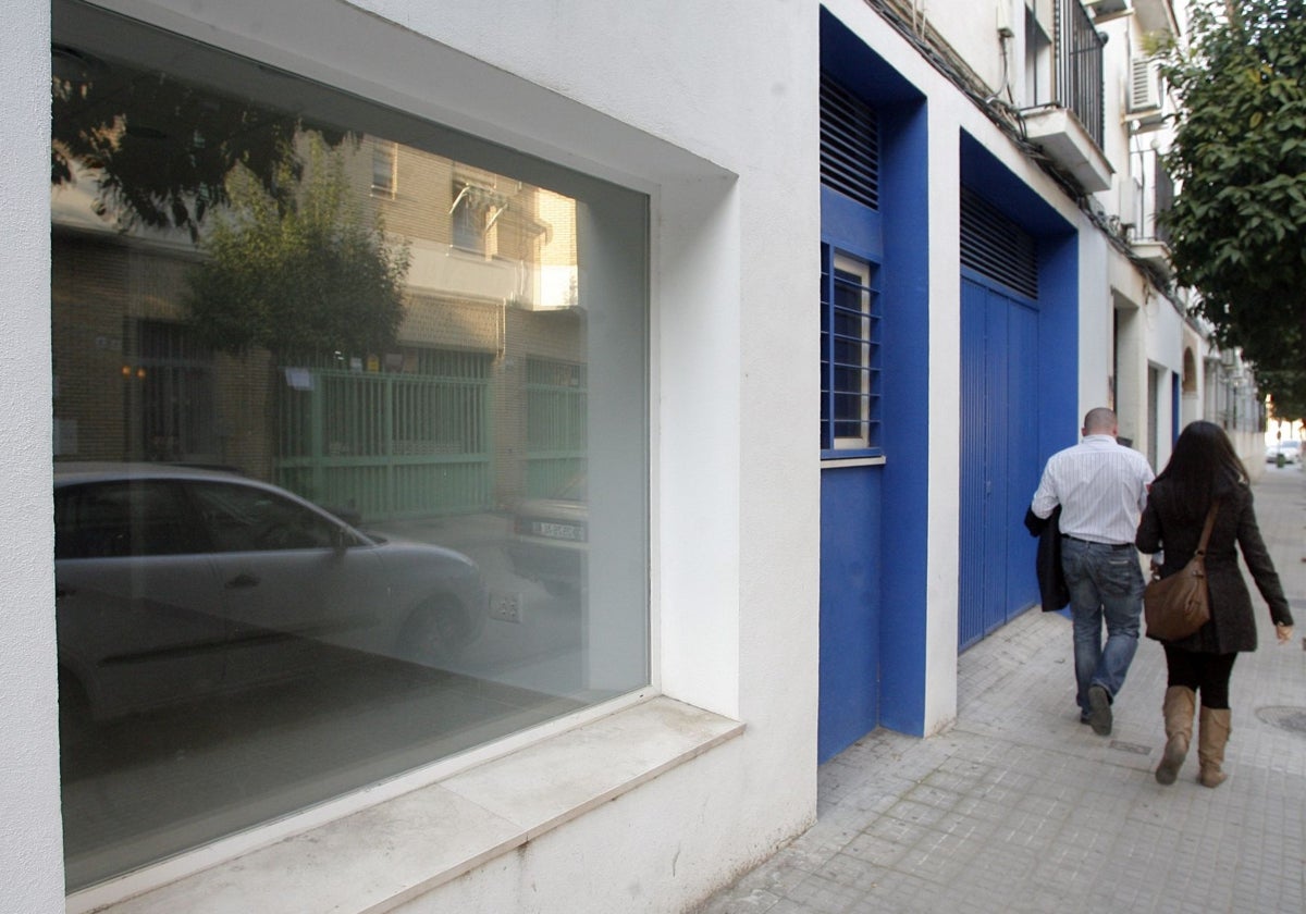 Calle Conquistador Ordoño Álvarez, donde se ha producido el suceso