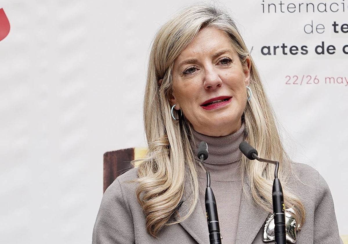 La concejala de Cultura de Valladolid, Irene Carvajal, en una imagen de archivo