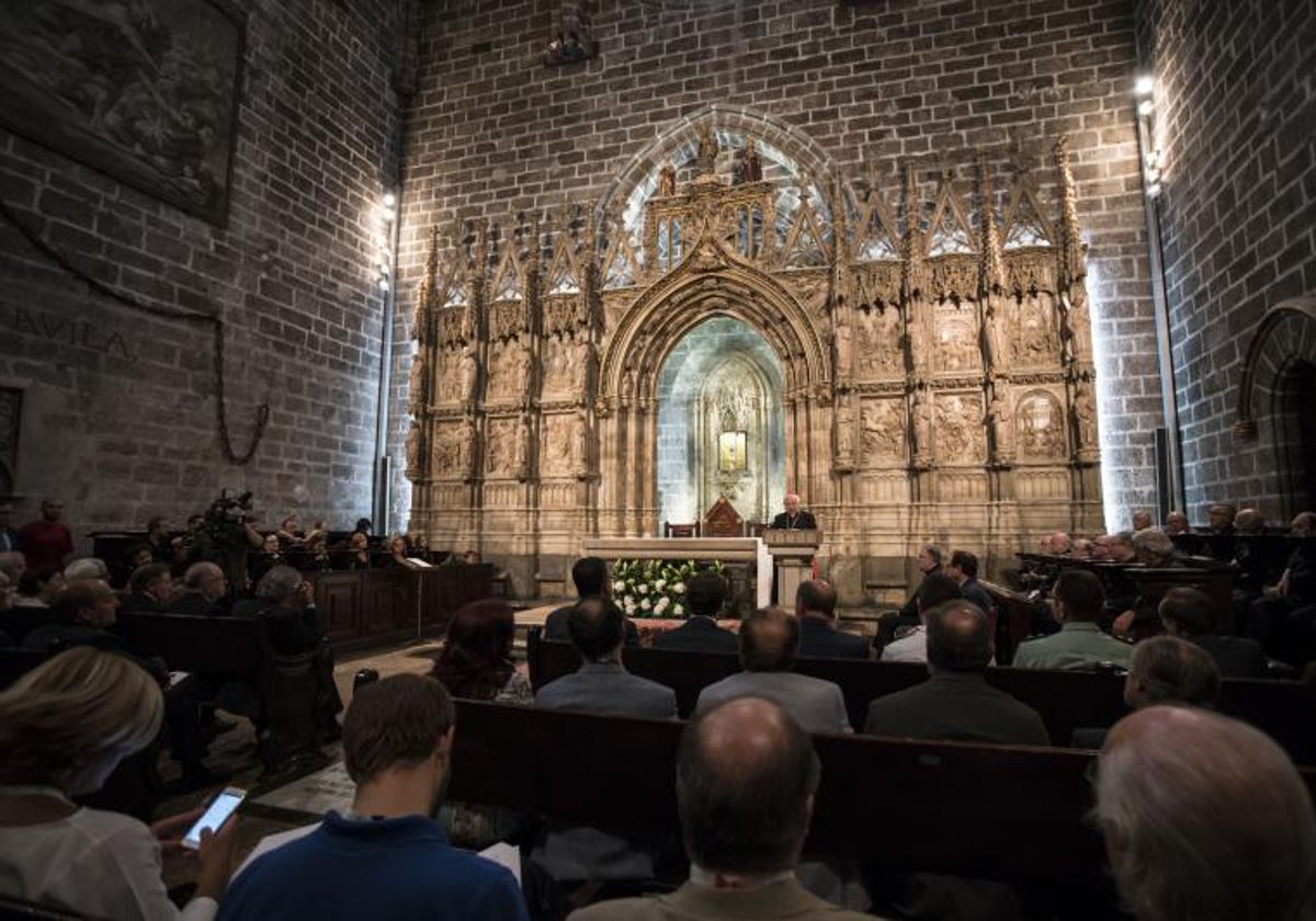 Imagen de archivo de una de las capillas de la Catedral de Valencia