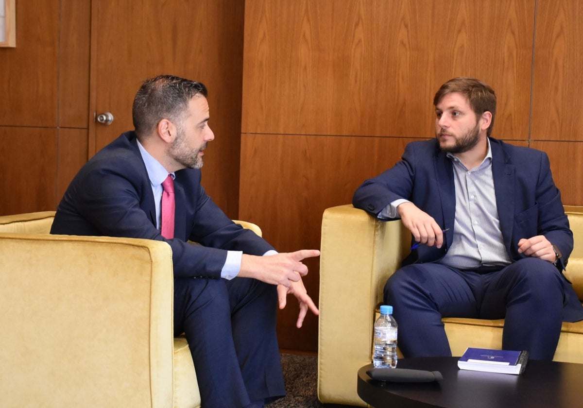 El consejero de Fomento se ha reunido este viernes con el presidente de Fereco