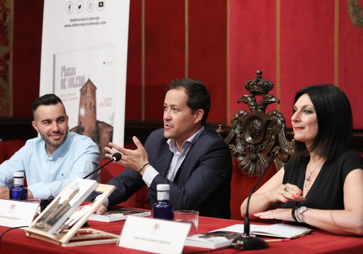 Alberto López, Carlos Velázquez y Laura García
