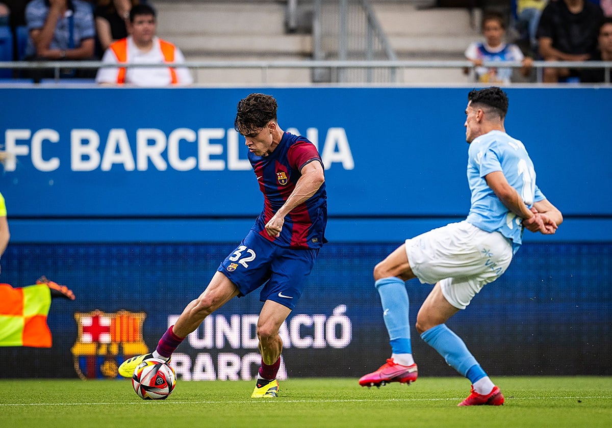 El Barcelona B se impuso al Ibiza en la eliminatoria tras un gran encuentro de vuelta
