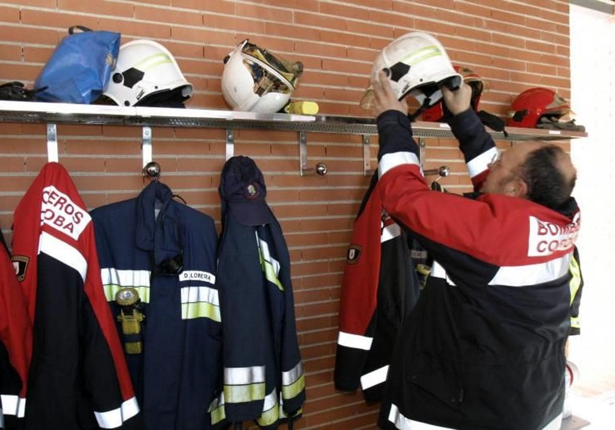 Imagen de archivo del Parque Central de Bomberos de Córdoba E