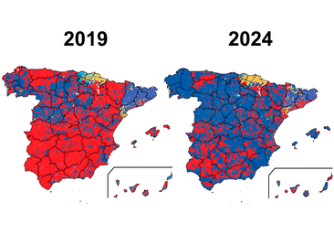 Municipio a municipio Así hemos votado los españoles en las europeas