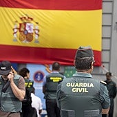 «Los nazis esos han venido a provocarnos»: juzgan a catorce hombres por atacar a la Guardia Civil tras un partido de fútbol