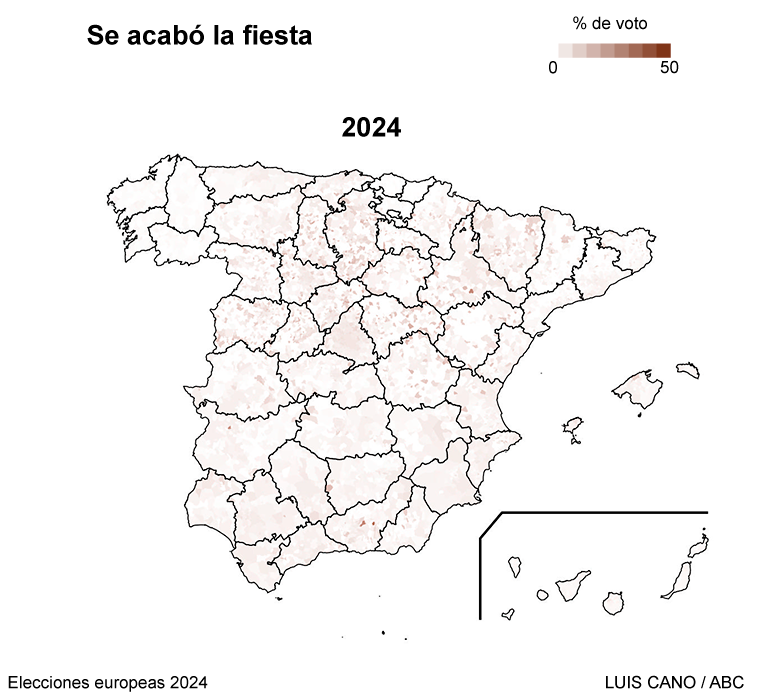 Resultado de Se acabó la fiesta en las Euroepas de 2024