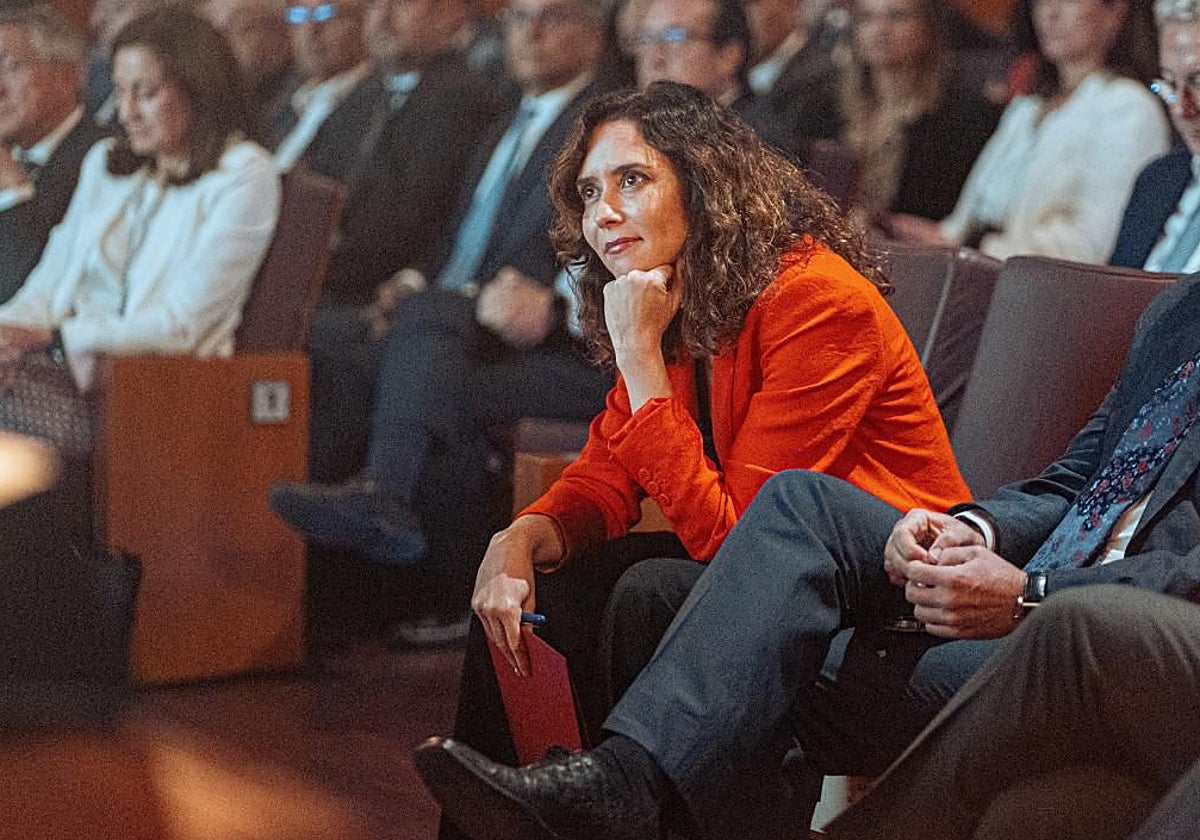 La presidenta de la Comunidad de Madrid, Isabel Díaz Ayuso