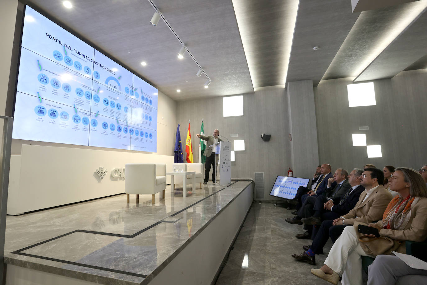 Las imágenes de Benjamín Lana en el ciclo La Mirada Económica de ABC Córdoba