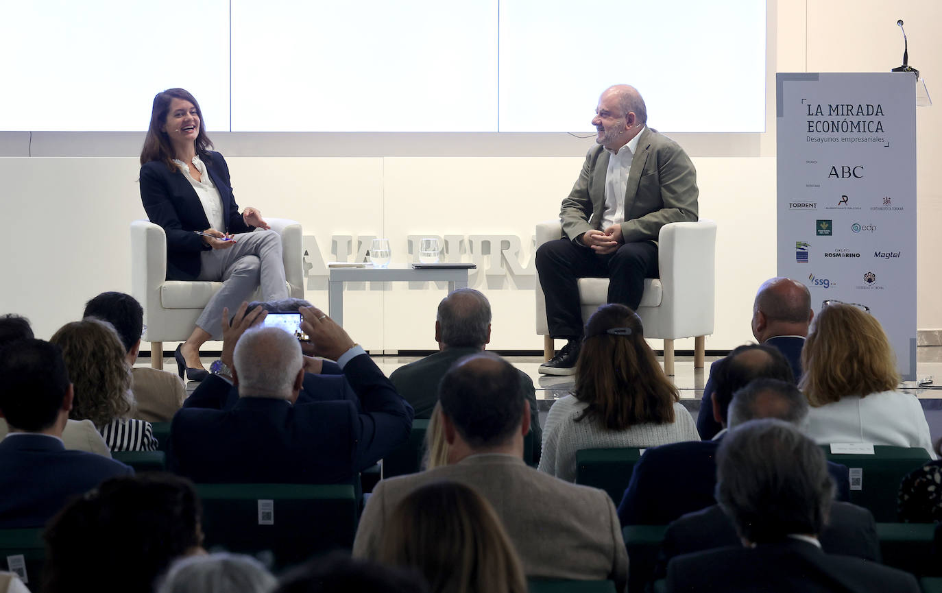 Las imágenes de Benjamín Lana en el ciclo La Mirada Económica de ABC Córdoba