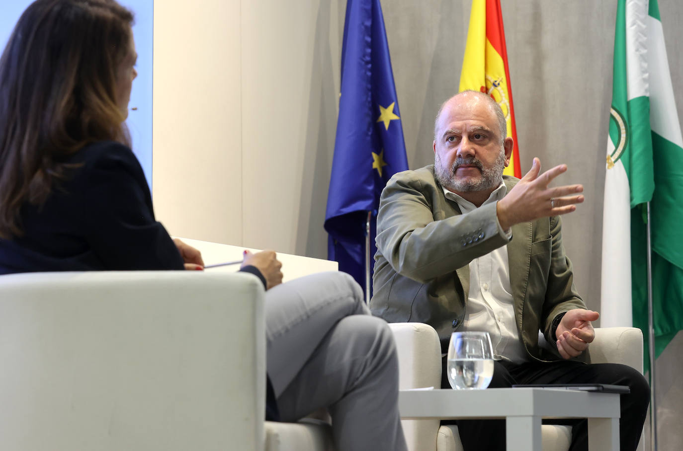 Las imágenes de Benjamín Lana en el ciclo La Mirada Económica de ABC Córdoba