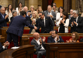 Junts y ERC ponen el Parlament al servicio de Puigdemont