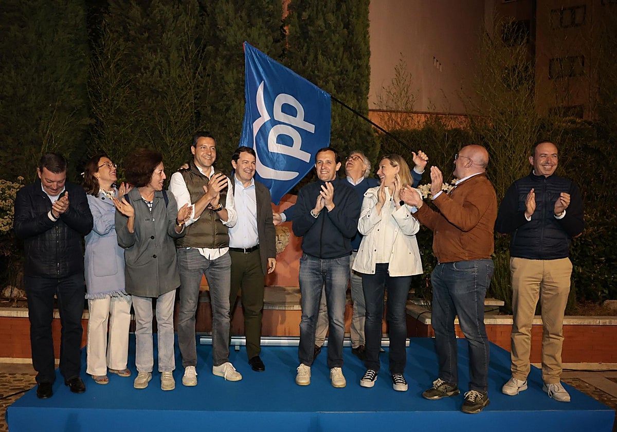 El PP de Castilla y León celebra su victoria en las europeas de este 9 de junio