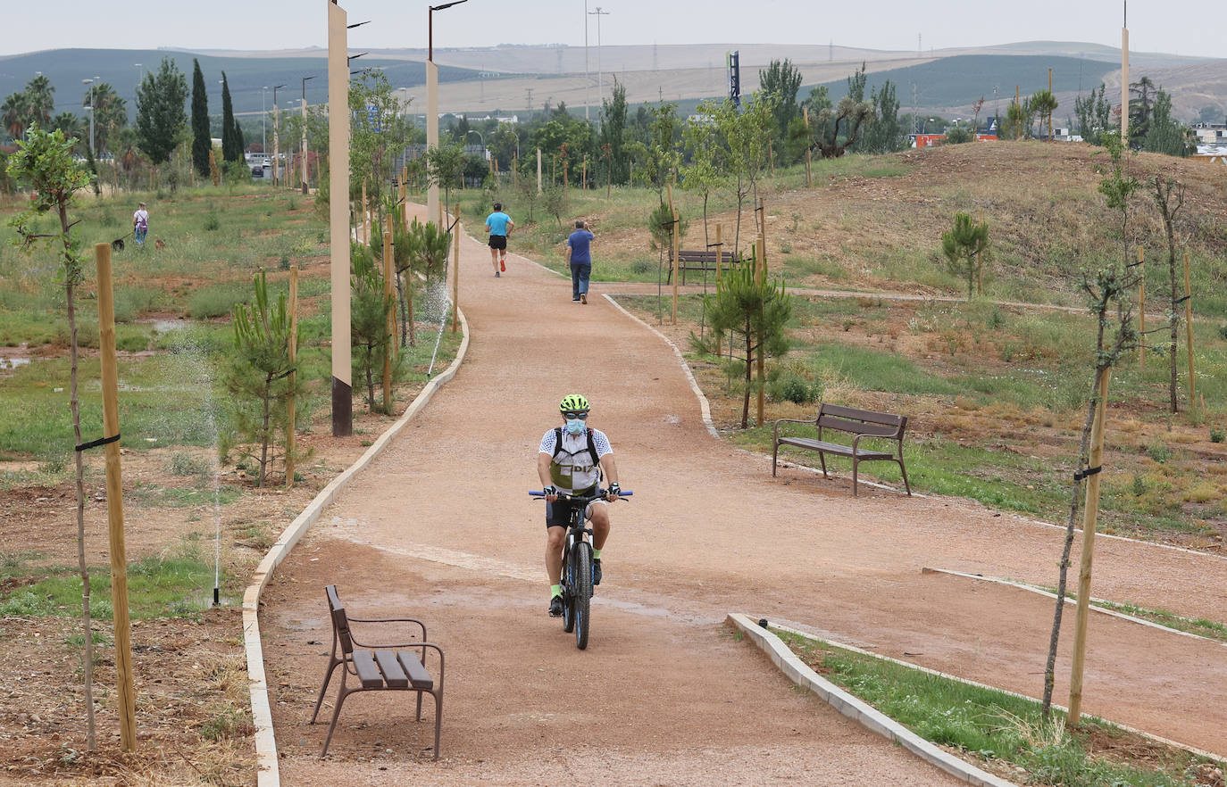 Fotos: el parque de Levante de Córdoba tras su conclusión