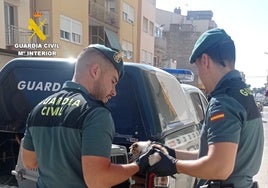 La Guardia Civil rescata un gatito atrapado en el motor de un coche durante 220 kilómetros