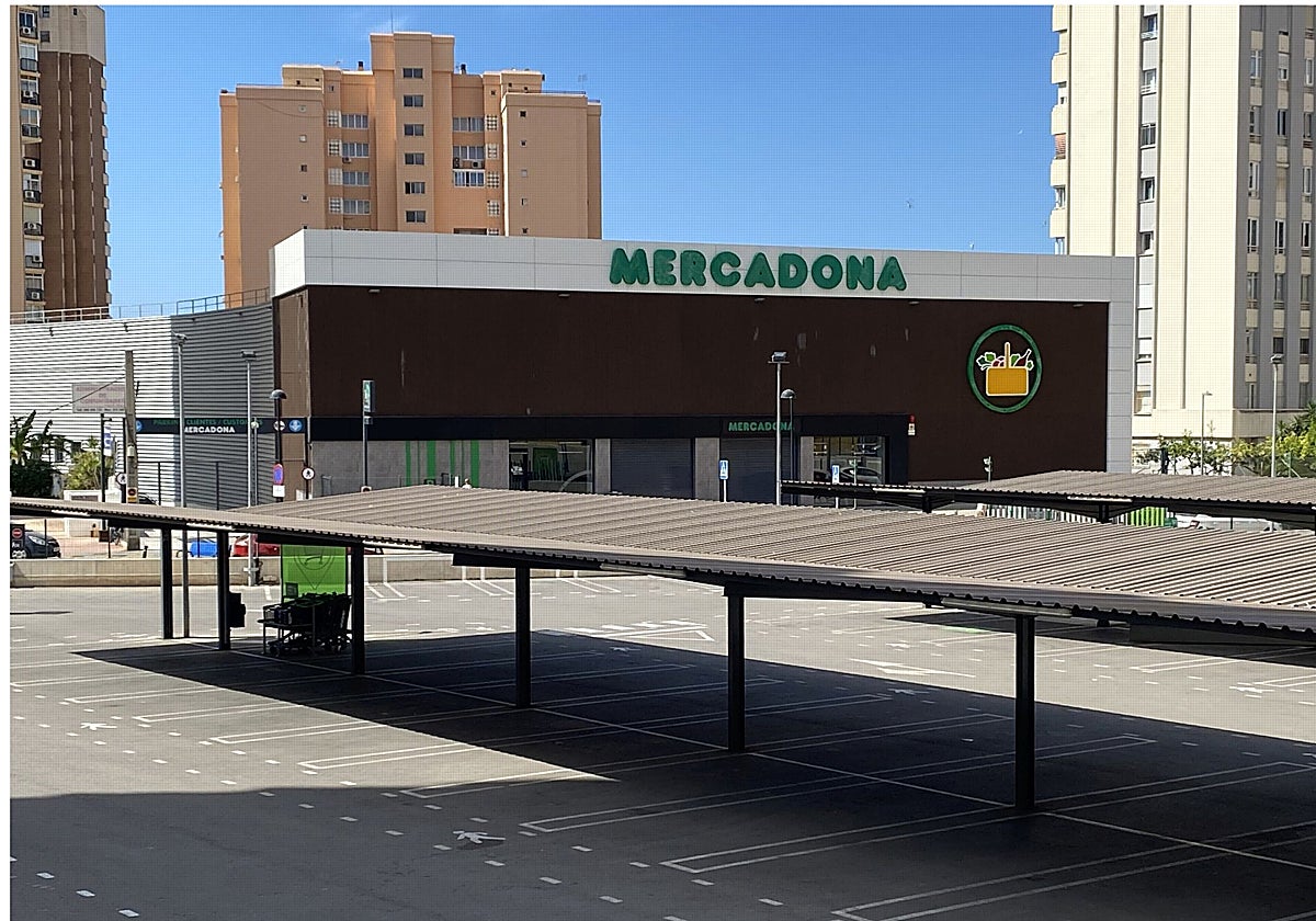 Imagen de un supermercado de Mercadona en Benidorm