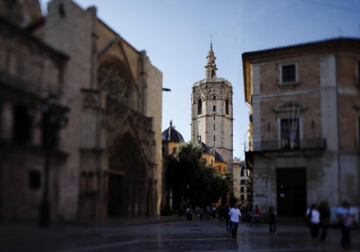 Imagen de archivo de la torre del Miguelete de Valencia