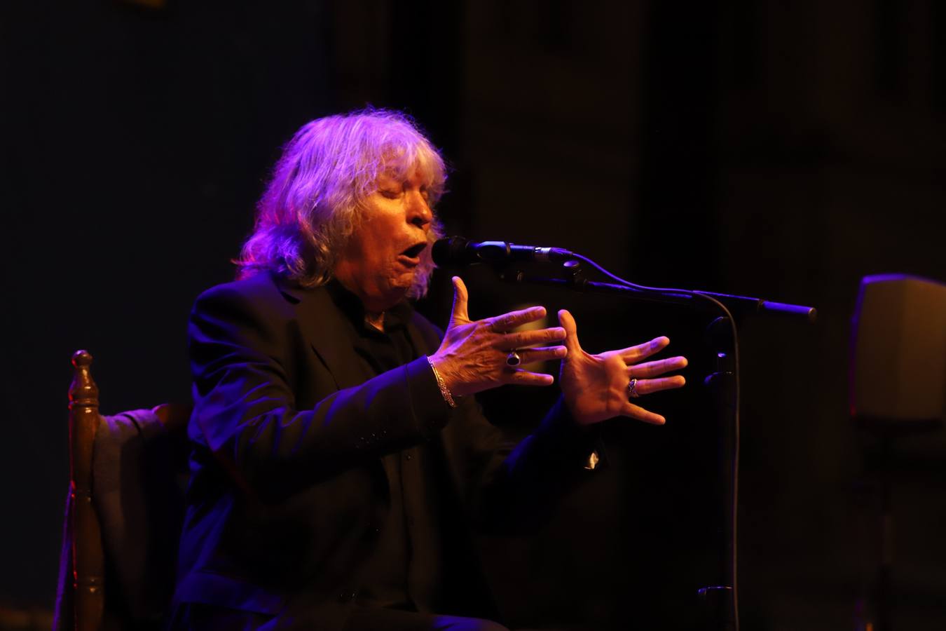 Fotos: la emoción de José Mercé para abrir la Noche Blanca del Flamenco en Córdoba