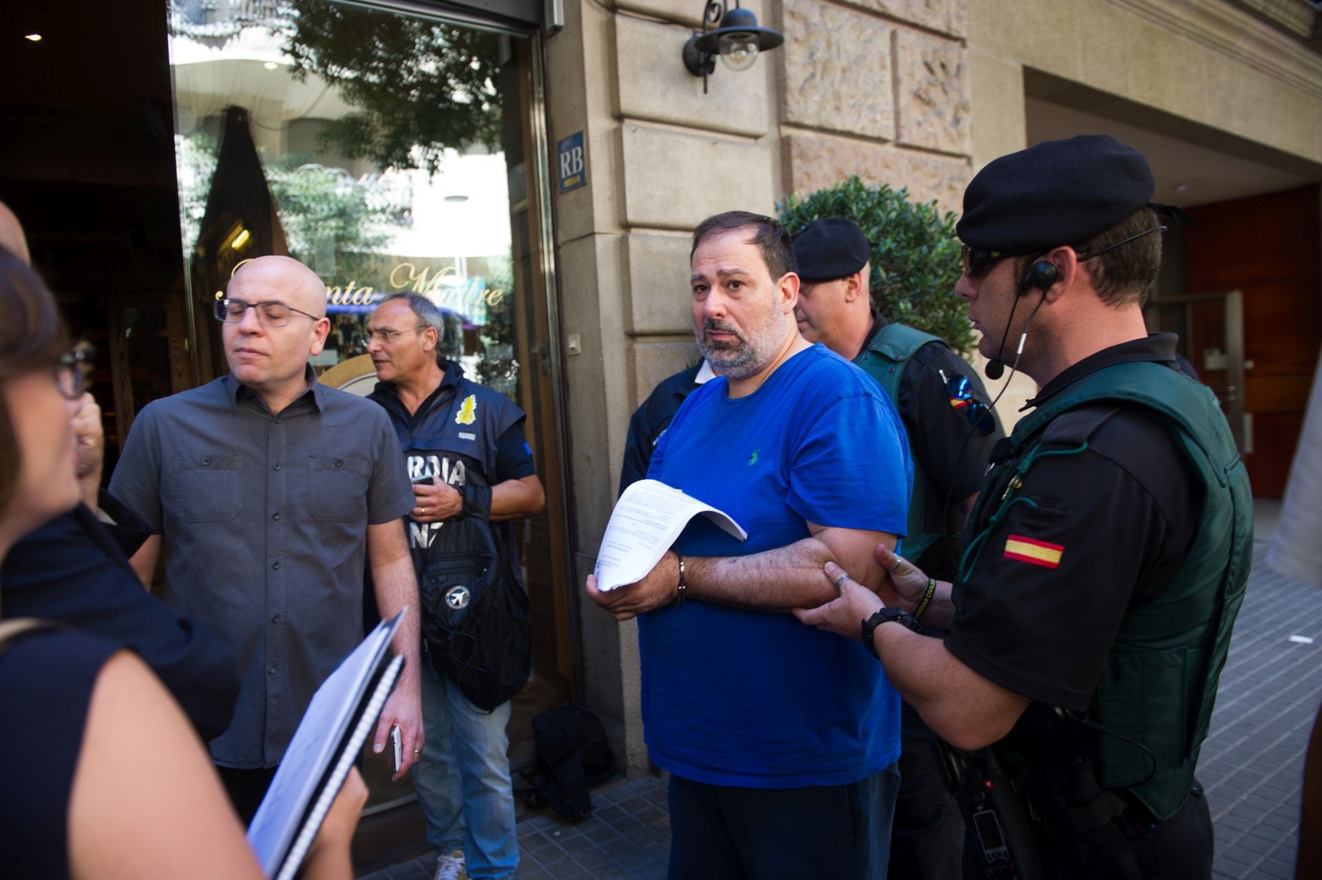 Uno de los detenidos en la operación contra la Camorra en Cataluña