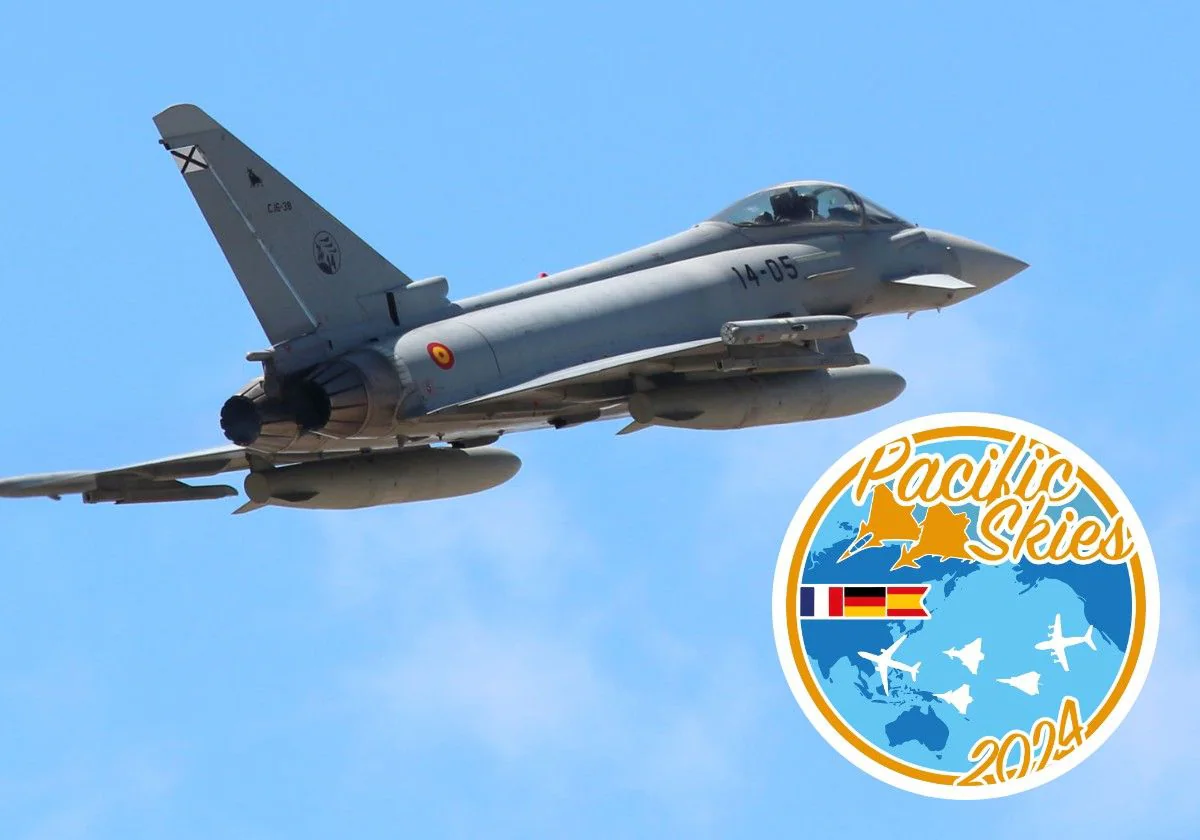 Eurofighter del Ala 14, participante en el 'Pacific Skies 2024'