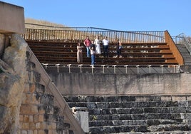 El graderío del Parque Arqueológico de Segóbriga suma 120 nuevas plazas