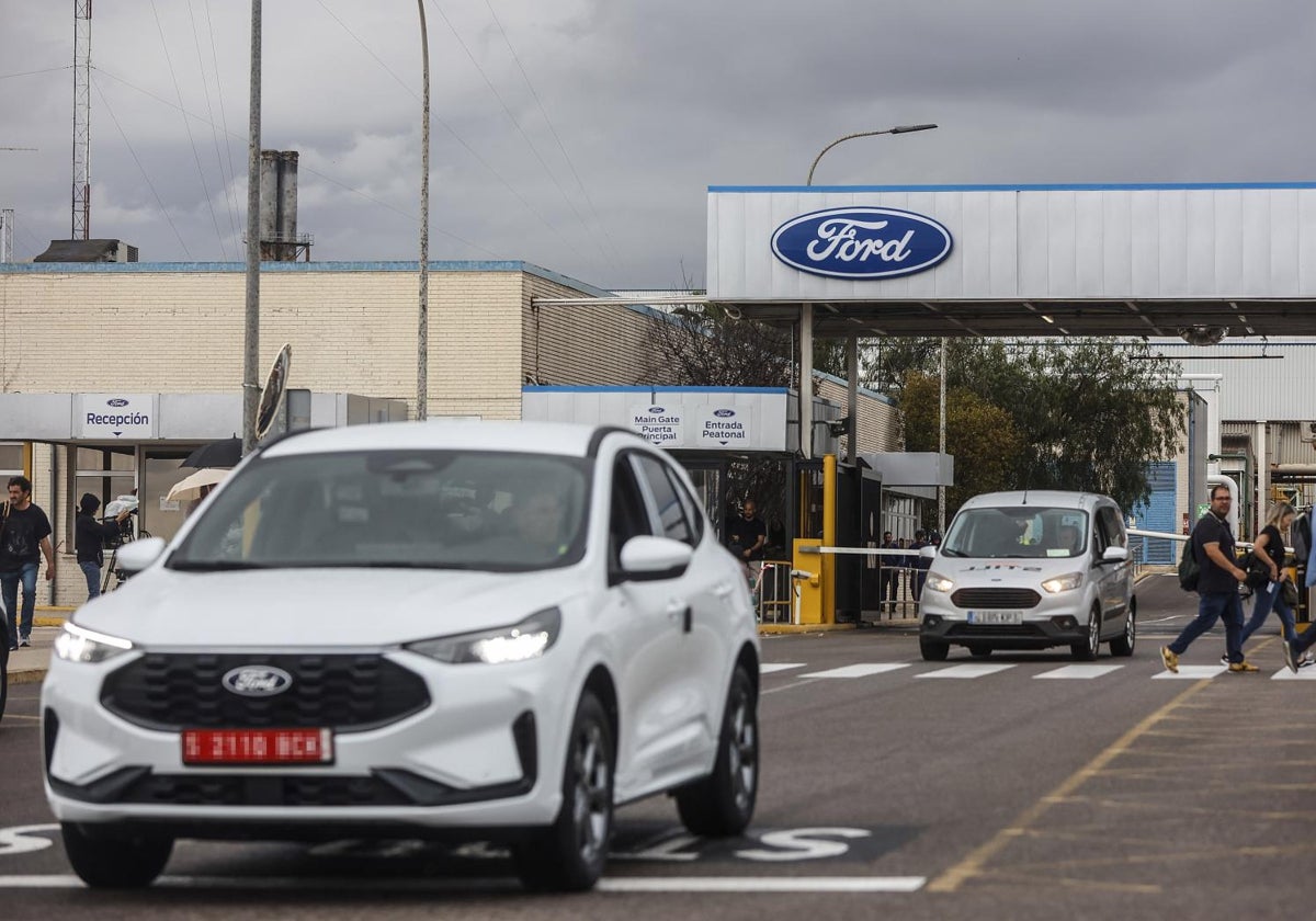 Imagen de archivo tomada en la planta de Ford en Almussafes (Valencia)