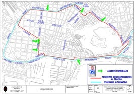 Hogueras Alicante 2024: cortes de tráfico en el centro de la ciudad y servicios especiales de bus y Tram