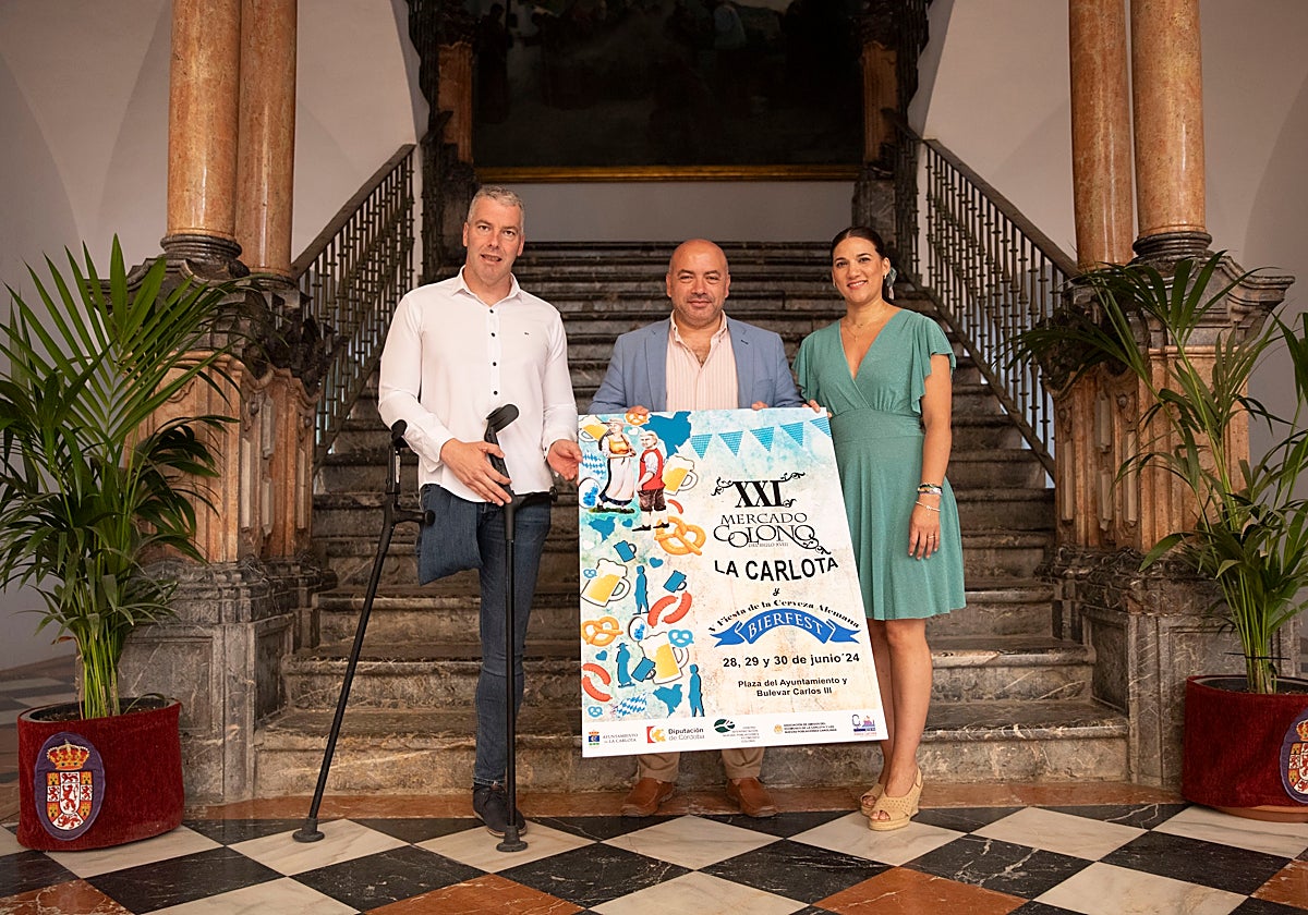 Presentación esta mañana en la Diputación de Córdoba del XXI Mercado Colono