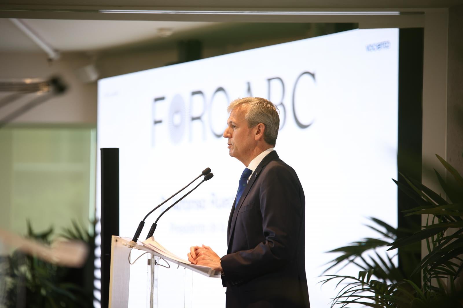 El presidente de la Xunta de Galicia, Alfonso Rueda