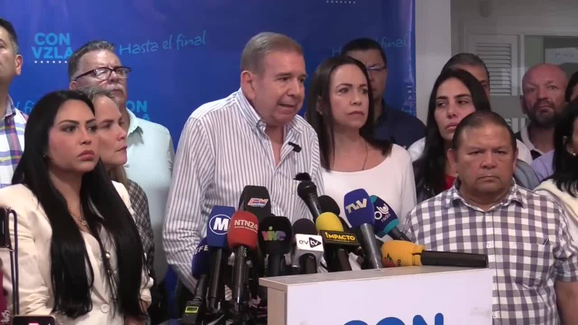 Candidato opositor venezolano acusa al Gobierno de buscar un ambiente hostil de cara a elecciones