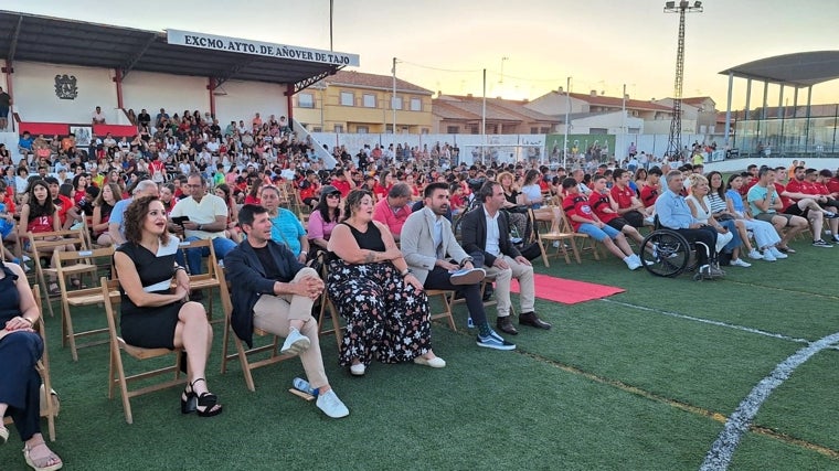 Un momento de la Gala del Deporte de Añover de Tajo