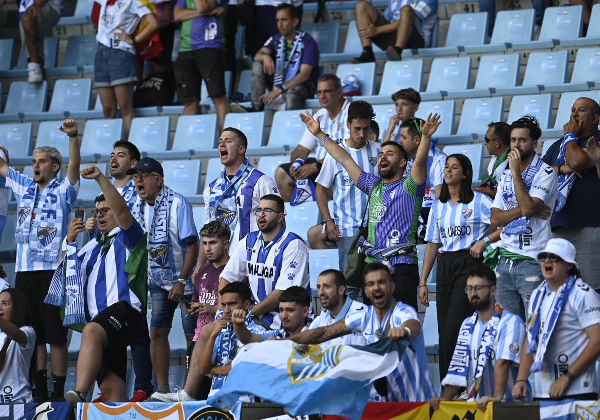 Aficionados del Málaga CF