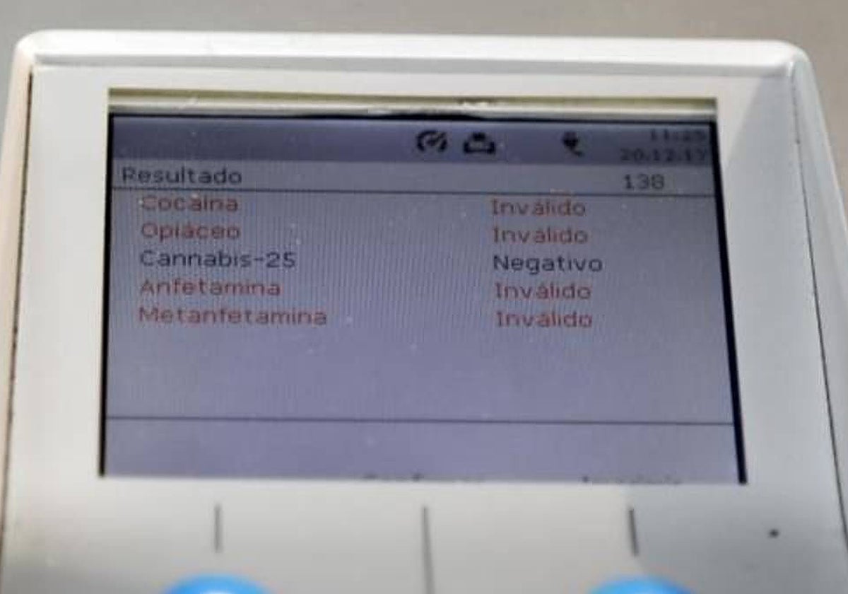 Imagen de archivo de uno de los dispositivos utilizados para detectar drogas
