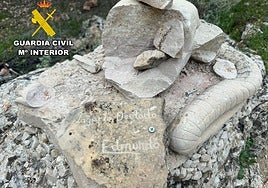 Detenido por daños al patrimonio valorados en 25.000 euros a la Ruta de la Esculturas de Bogarra