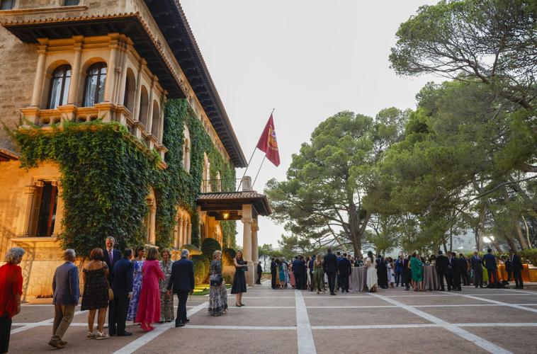 La tradicional recepción a la sociedad civil de Baleares en el palacio de Marivent en agosto de 2023