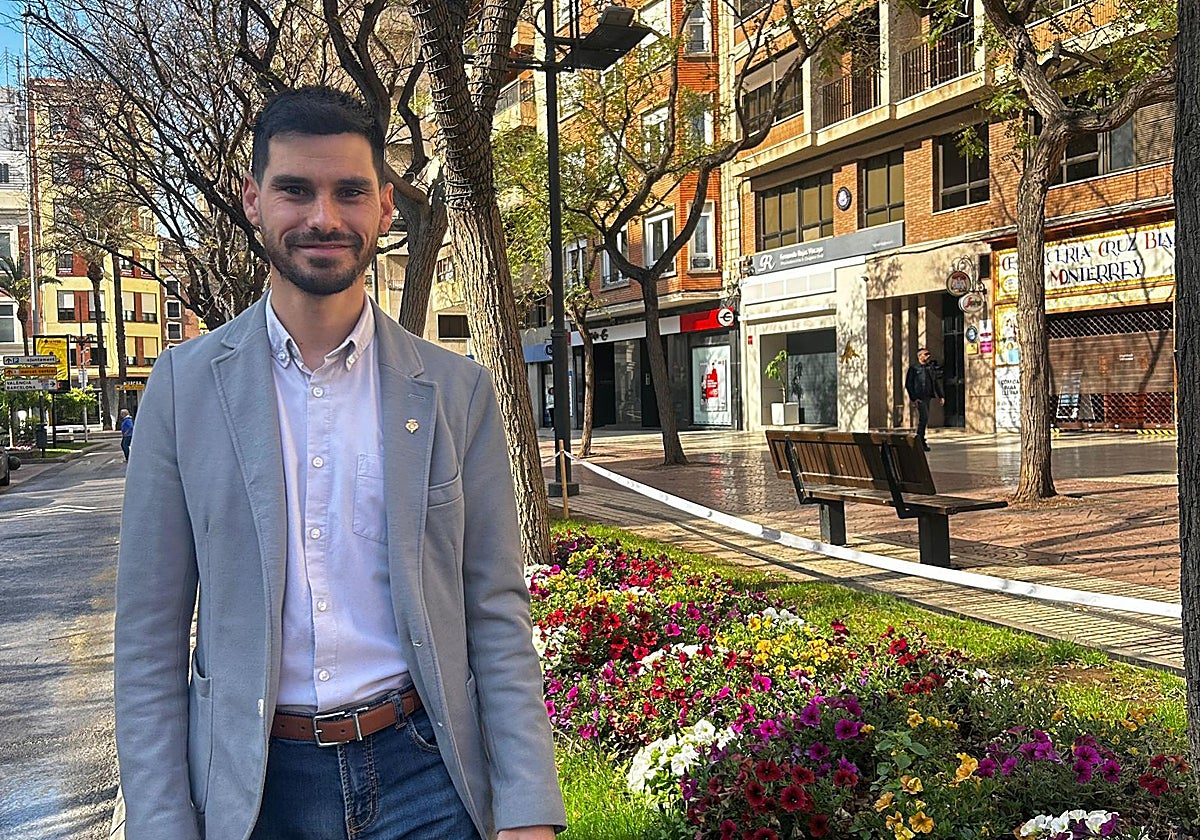 Imagen de archivo del concejal de Movilidad del Ayuntamiento de Castellón, Cristian Ramírez