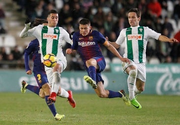 El Córdoba CF y las visitas del Barcelona B: los partidos se deciden por un gol
