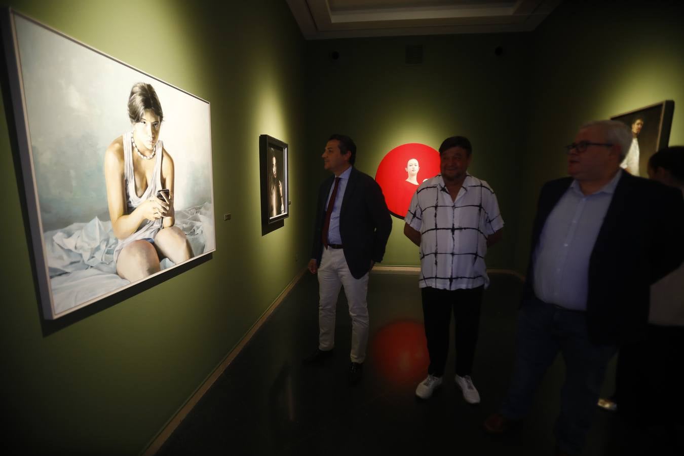 Las imágenes de la exposición sobre artistas figurativos en la Sala Vimcorsa