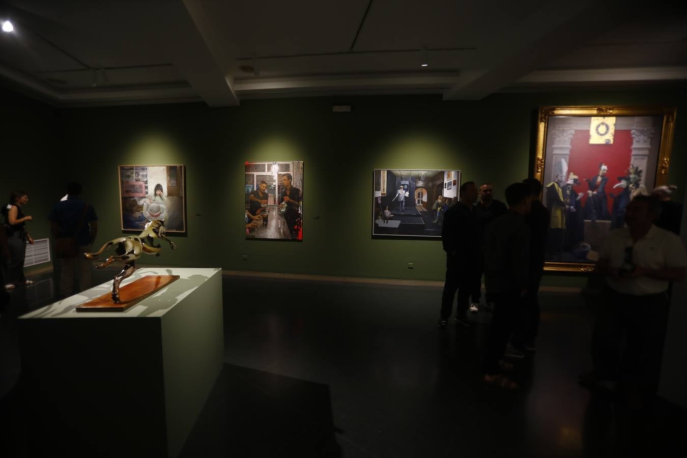 Las imágenes de la exposición sobre artistas figurativos en la Sala Vimcorsa