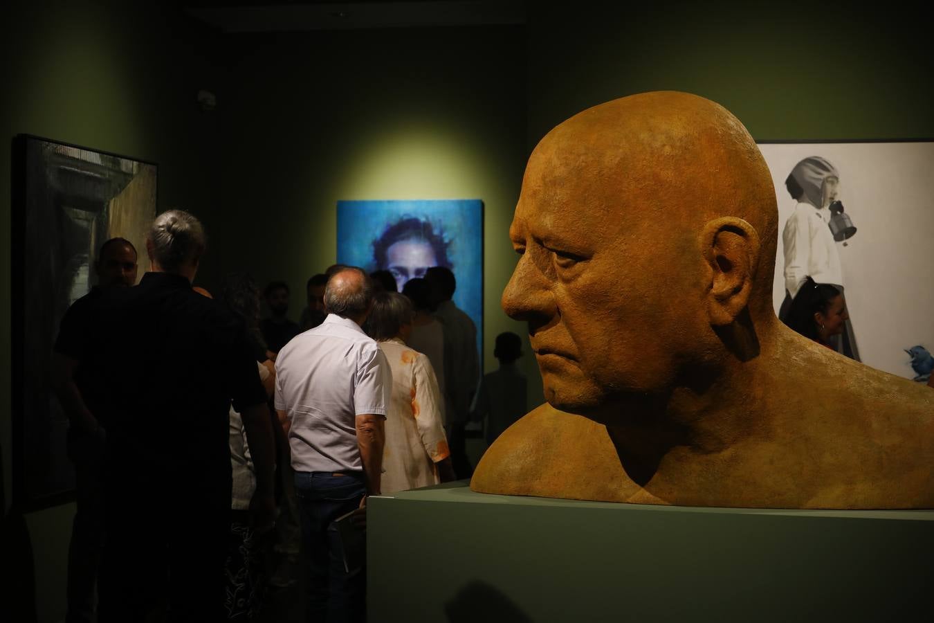 Las imágenes de la exposición sobre artistas figurativos en la Sala Vimcorsa