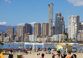 La sequía alcanza a Benidorm con las lluvias más bajas en cincuenta años